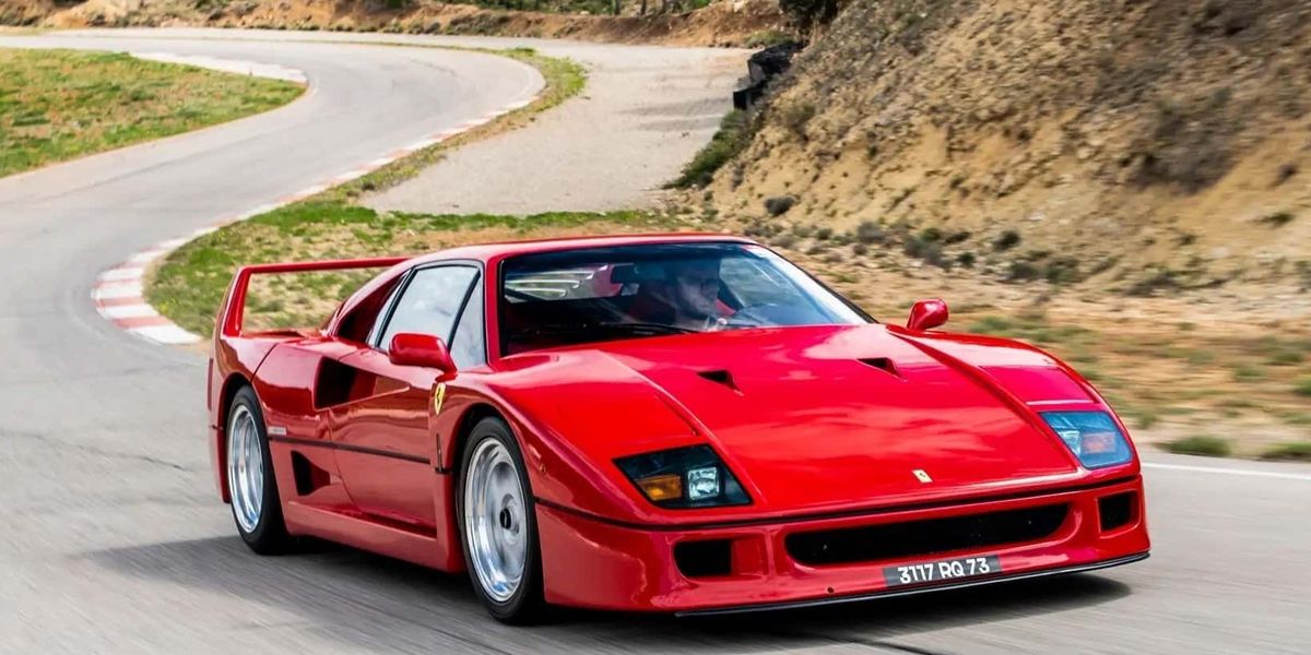 Alain Prost’s Ferrari F40 is looking for a new owner