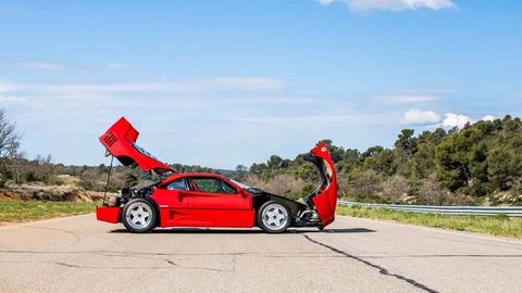 Alain Prost's Ferrari F40 is up for auction at RM Sotheby's