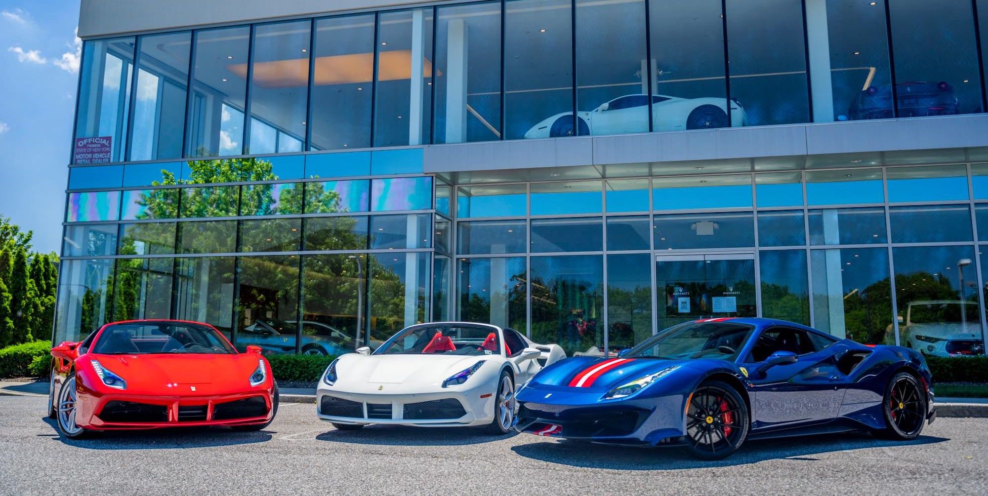 Four Ferraris Stolen From New York Dealership