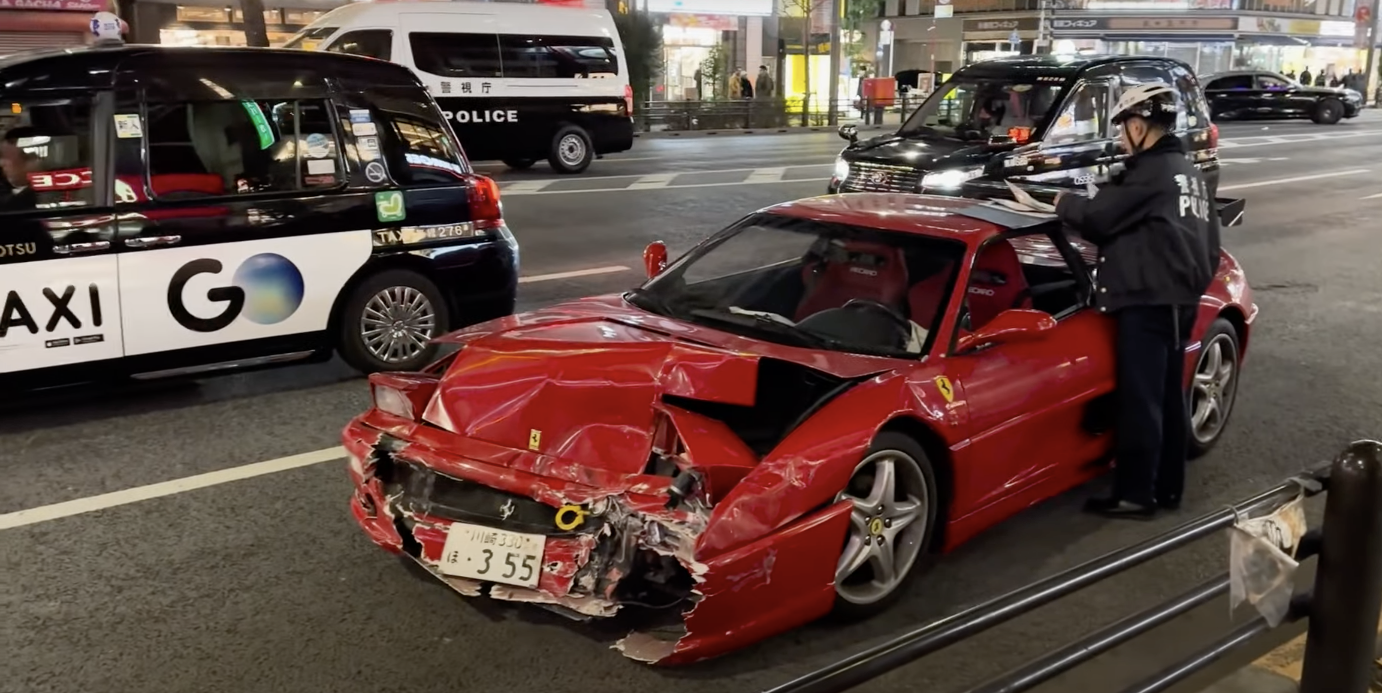Crashing a Ferrari Into a Maybach Seems Expensive