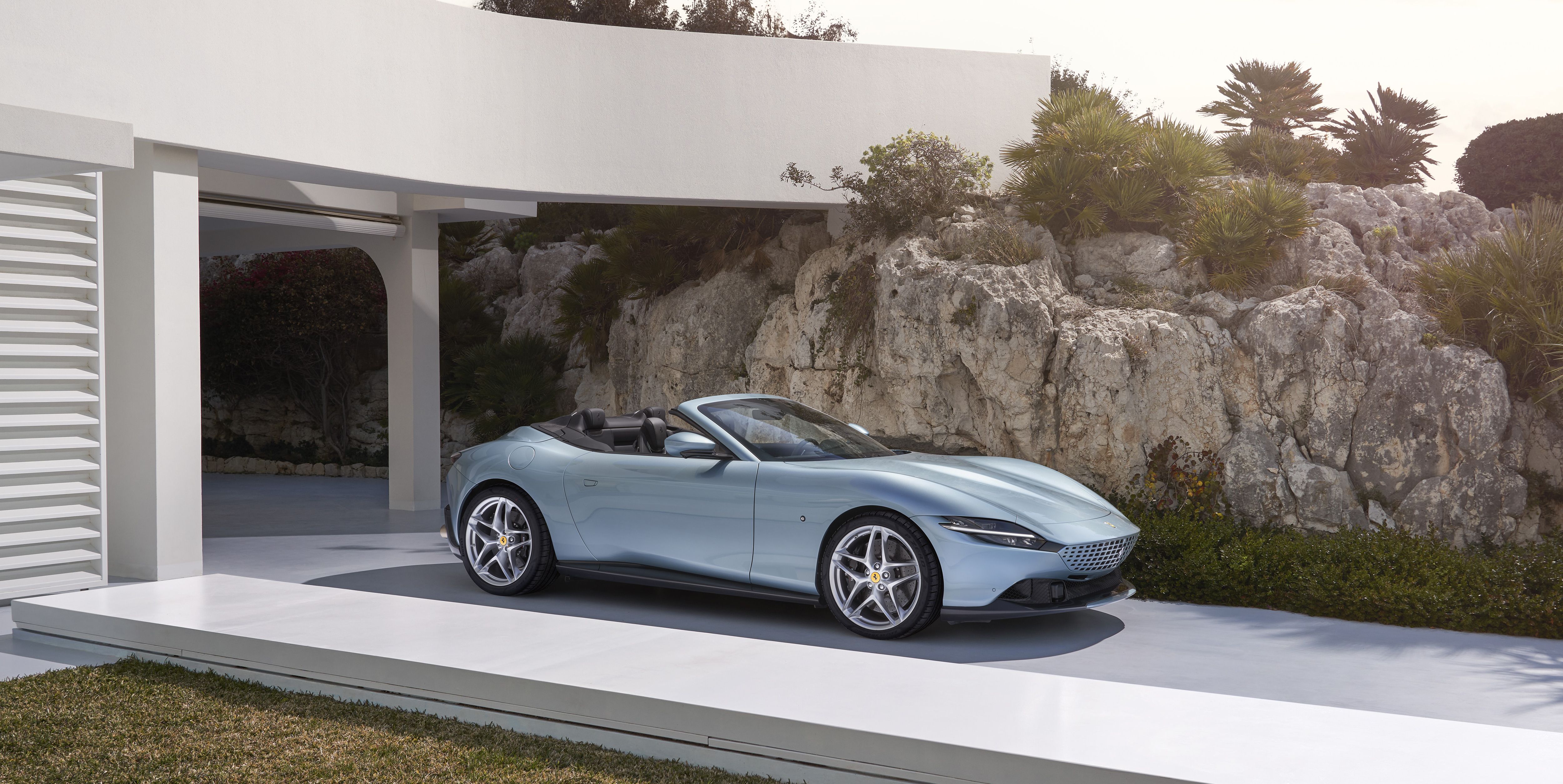 The Ferrari Roma Spider Is Here and it Has a Soft Top