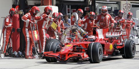 Ferrari's Finnish driver Kimi Raikkonen