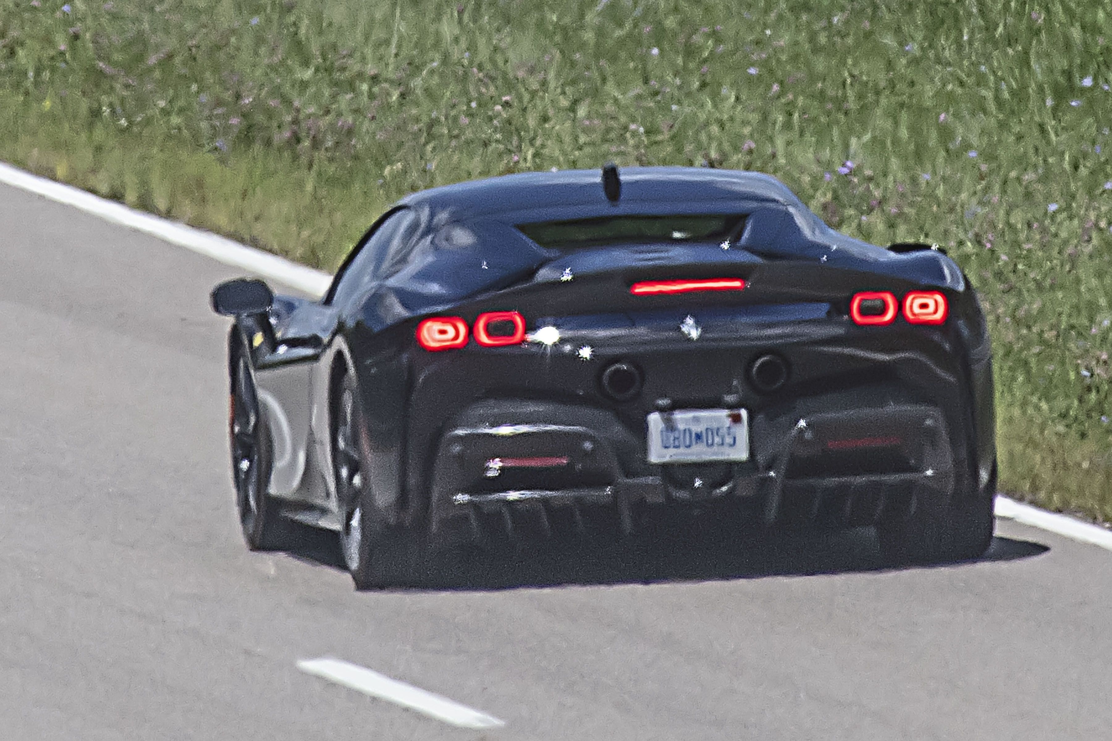 Ferrari SF90 Stradale Spotted Testing at GM's Michigan Proving Grounds