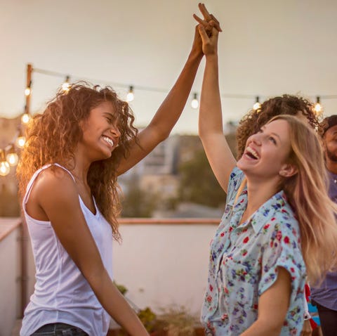 Festival de música en una terraza
