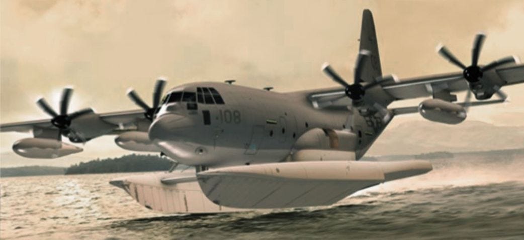 Special Ops Want to Turn the C-130 Into a Seaplane. Really.