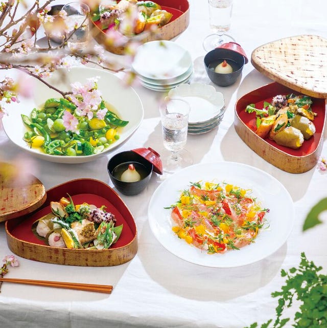 料理人 野村友里さんの小さなお花見レシピ 自宅のテラスで楽しむお花見の食卓 料理人 野村友里さんの小さなお花見レシピ 自宅のテラスで楽しむお花見の食卓