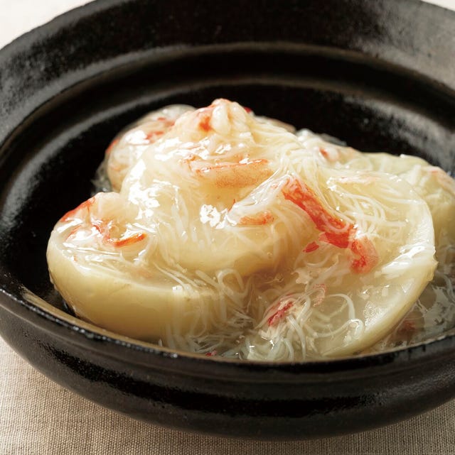 シンプルで簡単 かぶを使った 野菜出汁 の取り方と かぶの蟹あんかけ のレシピ シンプルで簡単 かぶを使った 野菜出汁 の取り方と かぶの蟹あんかけ のレシピ