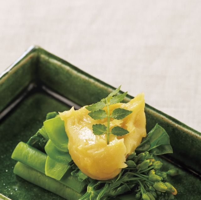 シンプルで簡単 緑野菜を使った 野菜出汁 の取り方と 緑野菜の酢味噌がけ のレシピ