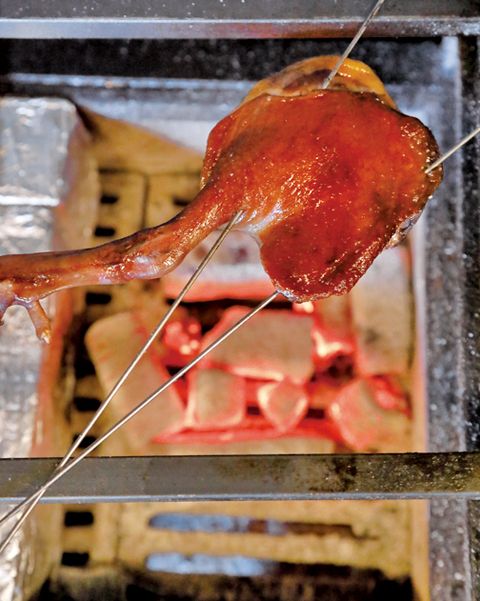 okibi china ～燠火～　七谷鴨のもも肉広東風炭火焼