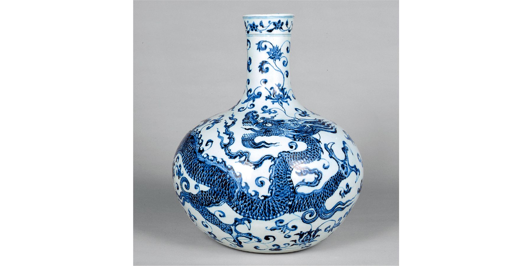 清代の黄金竜天球瓶です景徳鎮 花瓶 | www.unimac.az