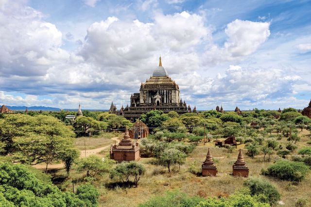ミャンマーのバガン遺跡