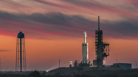 spacex falcon heavy launch