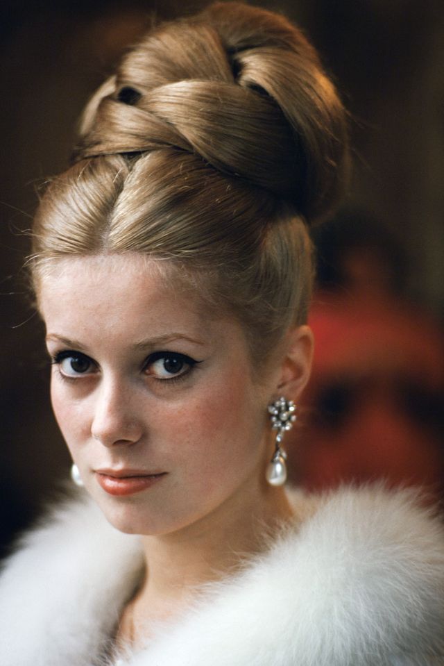 files pictures of french actress catherine deneuve in france in november, 1963