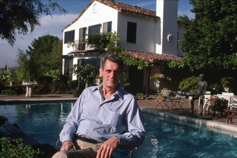 rock hudson at home in beverly hills