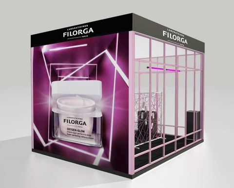 Product, Violet, Display case, Magenta, Material property, Glass, Perfume, Transparency, 