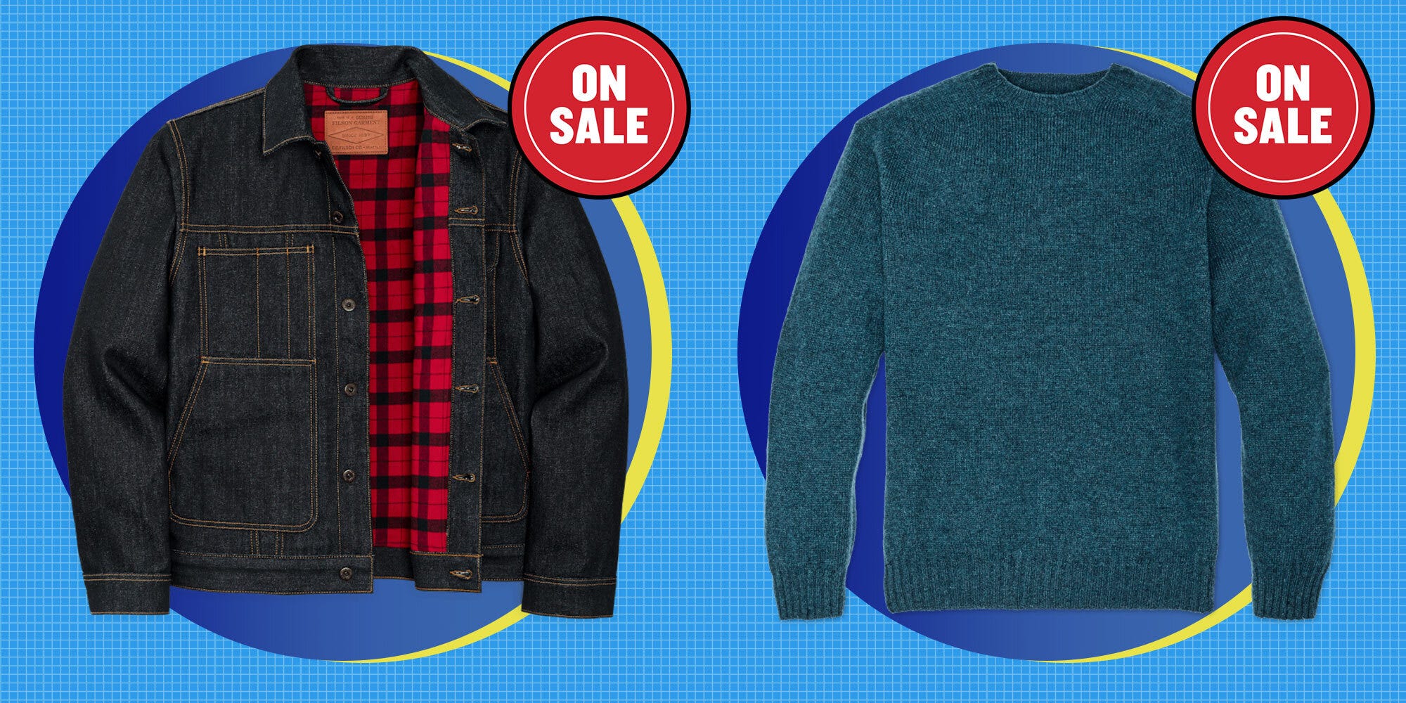 So Many Filson Jackets, Sweaters, and Flannel Shirts Are on Sale Right Now