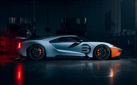 The New Ford Gt Livery Honors 68 69 Le Mans Winning Car