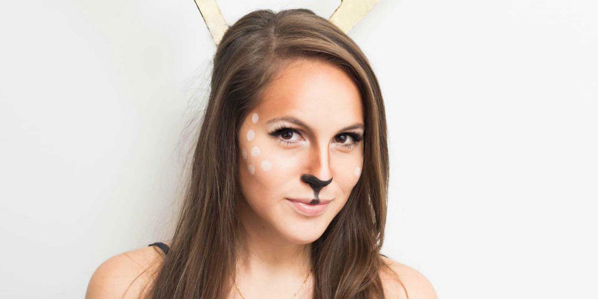 Easy Deer Makeup Tutorial For 2020 Costume Idea - Diy Deer Costume Makeup Tutorial