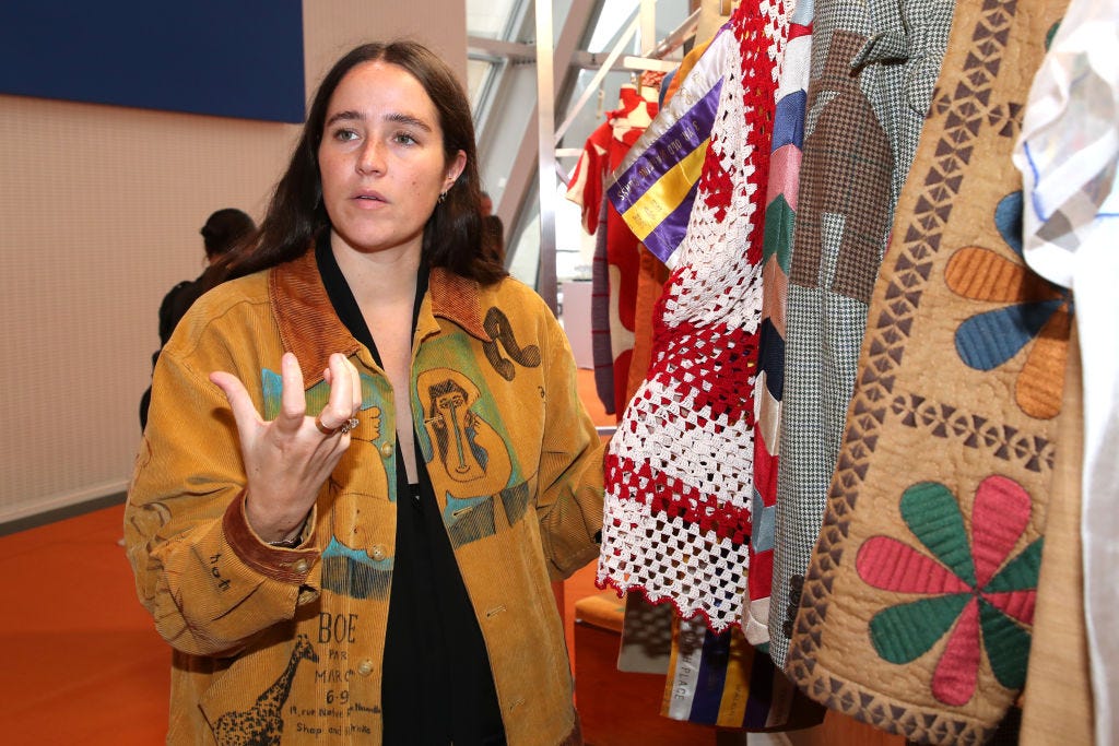 Finalist of the LVMH Prize 2019, Emily Adams Bode attends 24S News Photo  - Getty Images