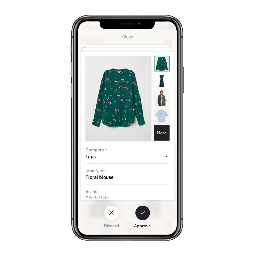 clothes shopping app