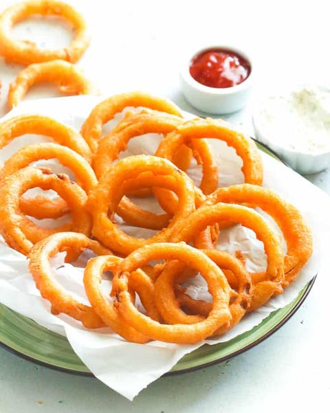 Beer-Battered Onion Rings