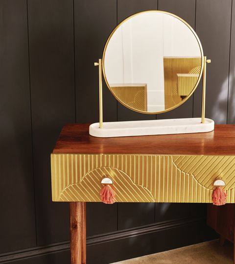 Dressing Table Ideas How To Decorate, Wooden 3 Way Dressing Table Mirror