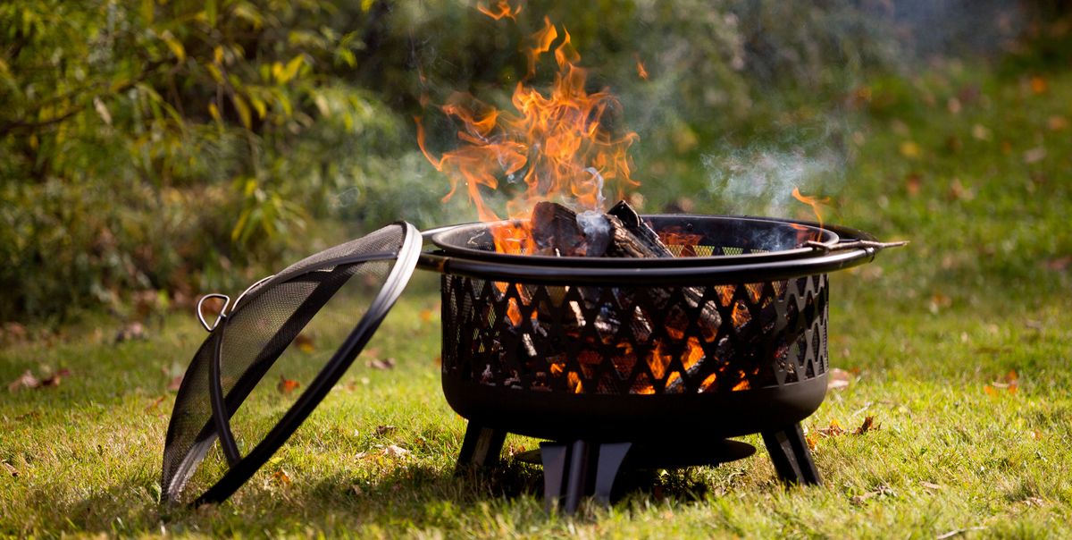 10 Best Outdoor Fire Pits Wood And, Cast Iron Dish Fire Pit