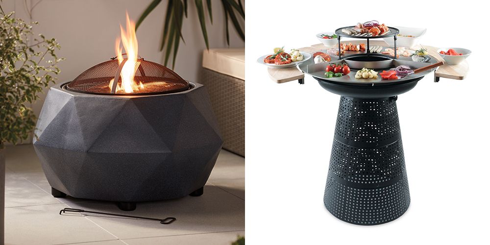 Aldi S 2 In 1 Fire Pit And Grill Is, Faux Stone Fire Pit