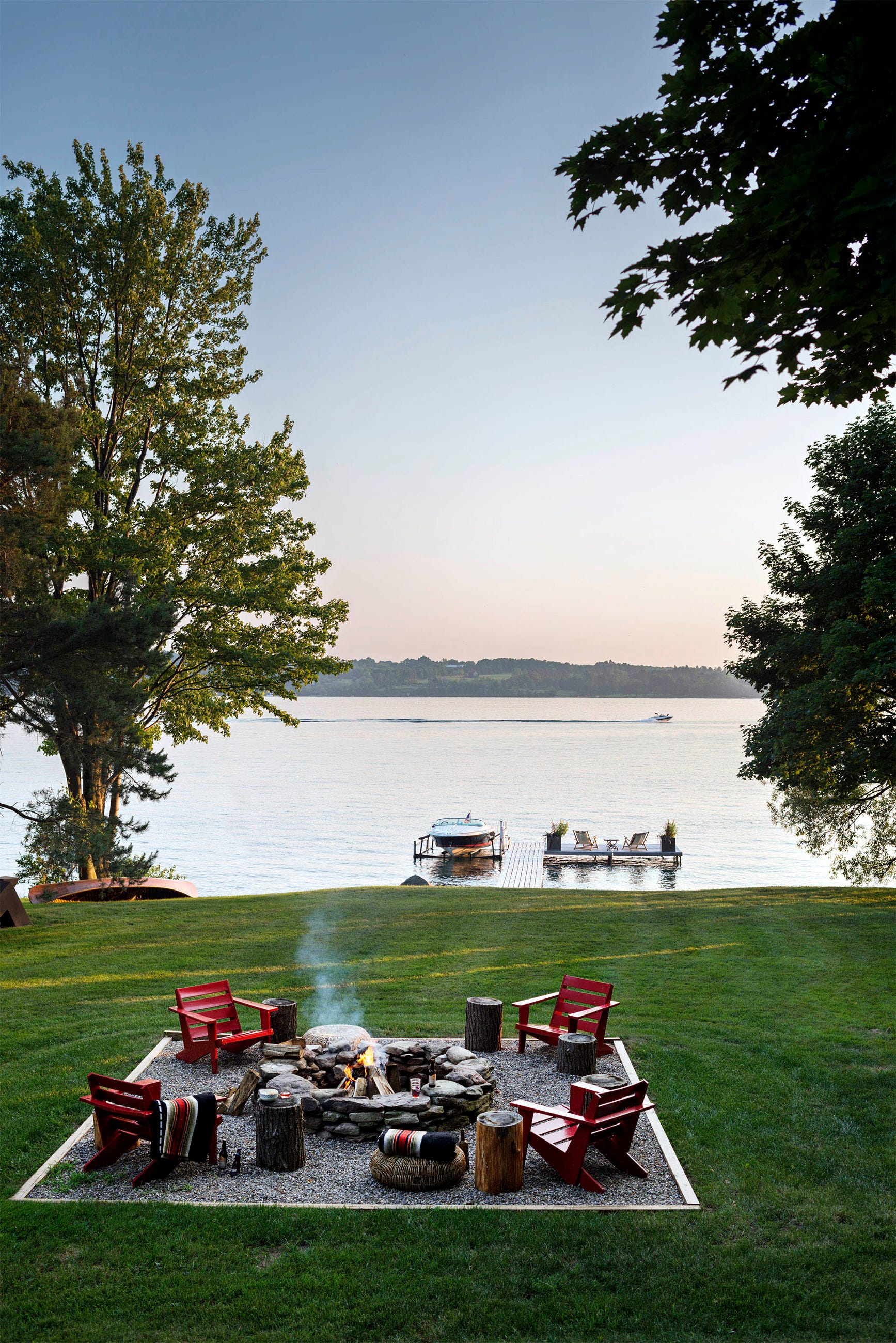 backyard bonfire pit