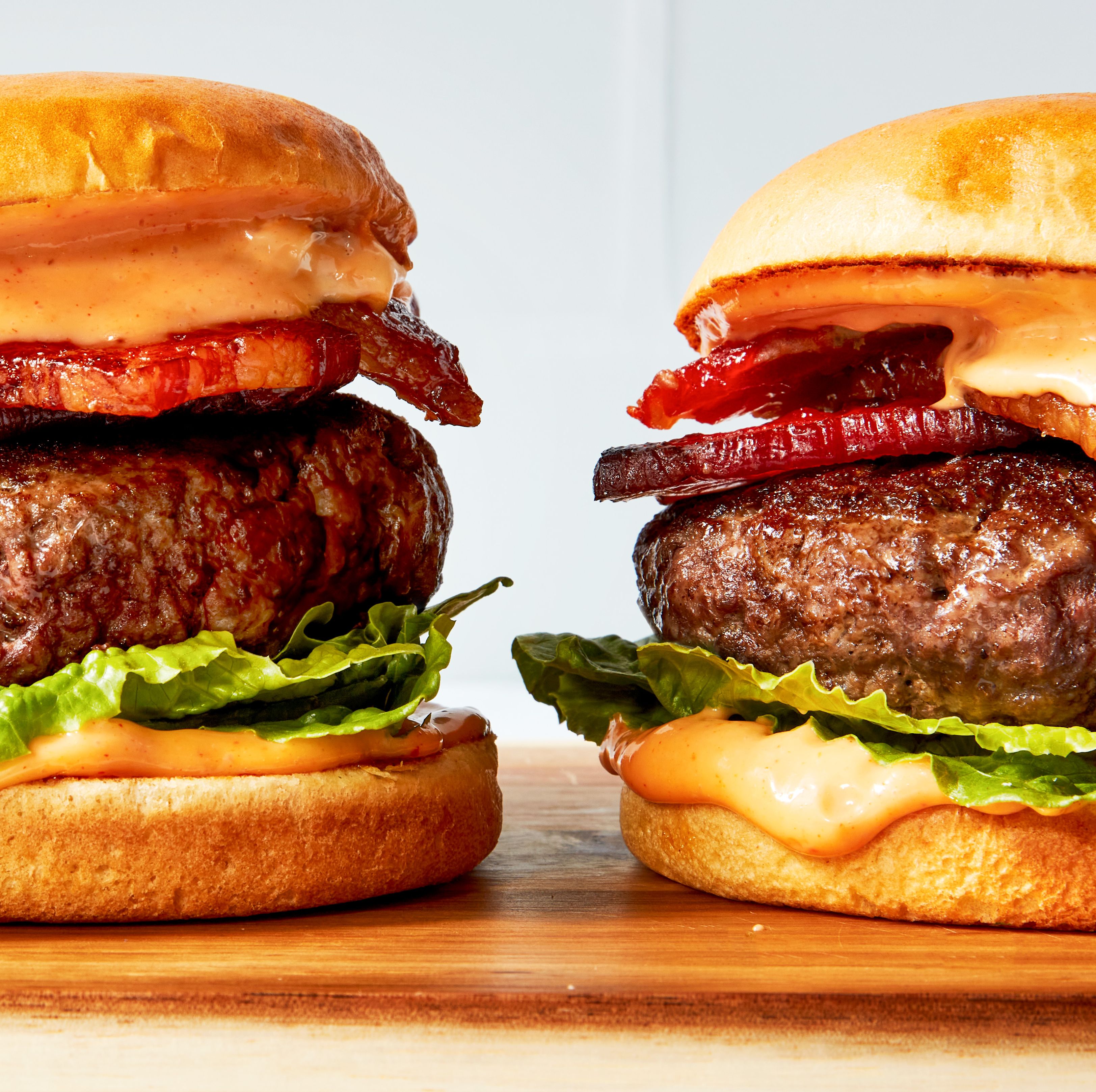 These Firecracker Burgers With Strawberry-Miso Salad Are A Reality Show Winner
