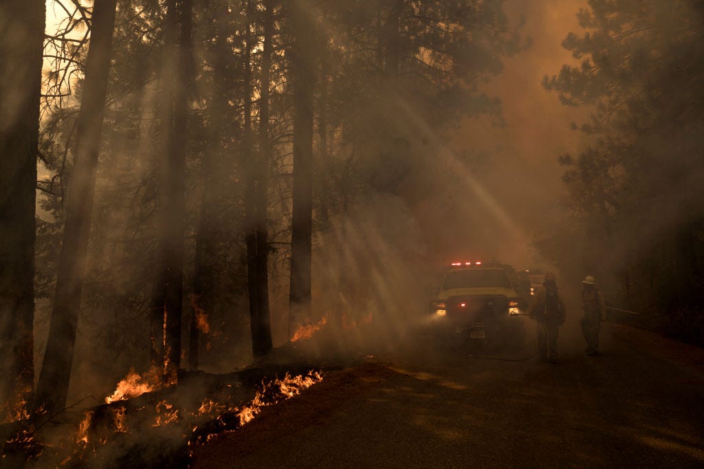 Fire and Heavy Rains Threaten Western States 100