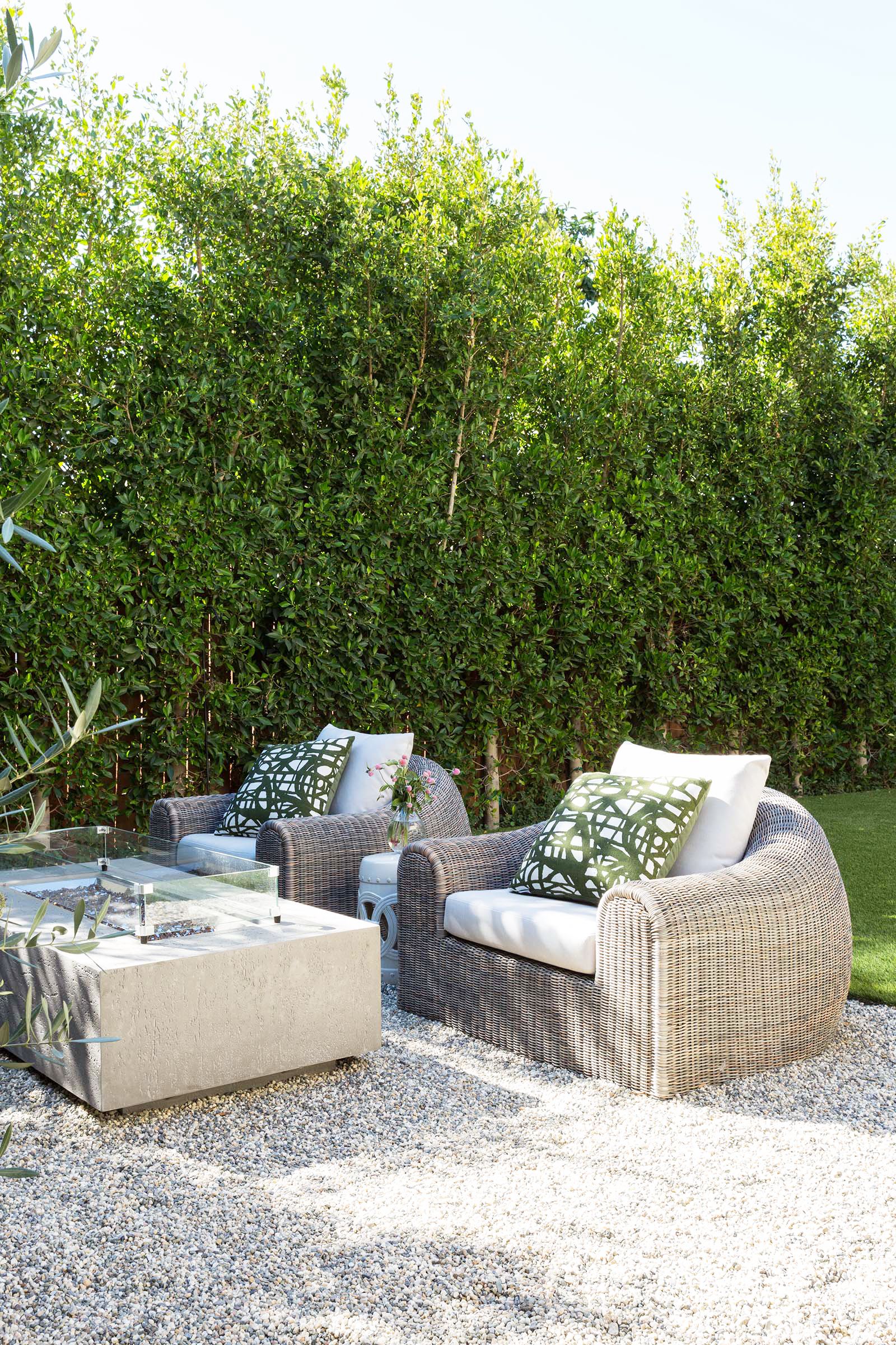 rattan garden furniture set cube