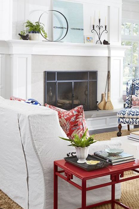 45 Best Fireplace Mantel Ideas, Living Room Mantel Decor Ideas