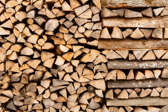 how to stack firewood, firewood stack