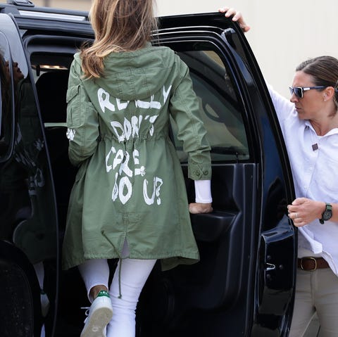 first lady melania trump visits immigrant detention center on us border