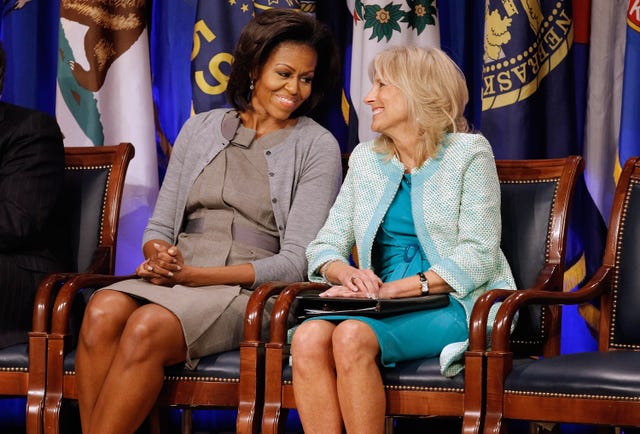 A Timeline Of Michelle Obama And Jill Biden S Enduring Friendship