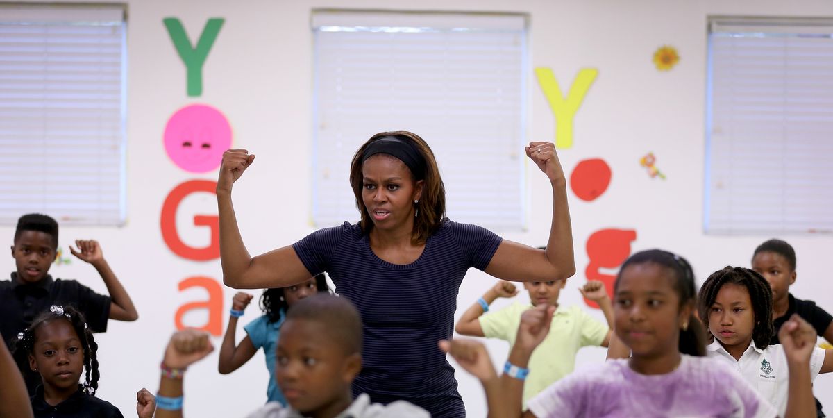 Michelle Obama Shares Her Workout Playlist