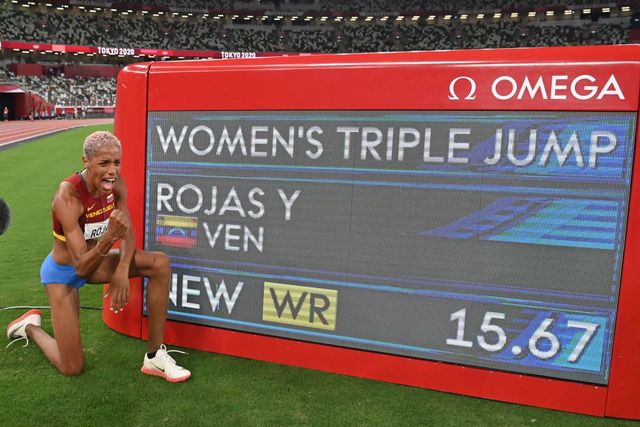 yulimar rojas, record mundial de triple salto
