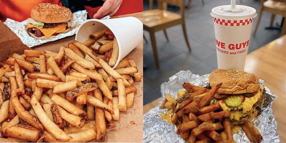 Here's How The Fries At Five Guys Are Actually Made