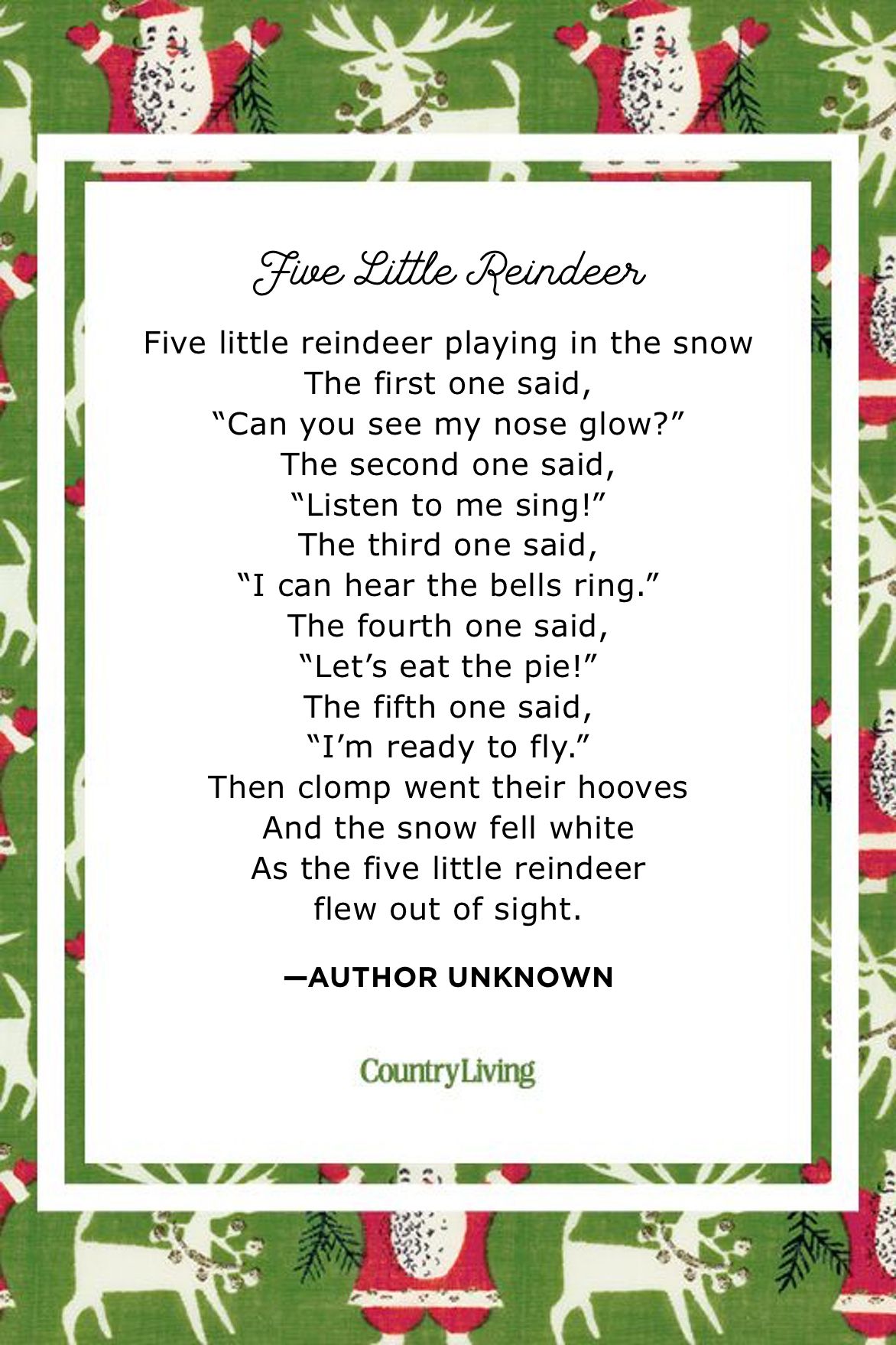 Poems unknown christmas Funny Christmas