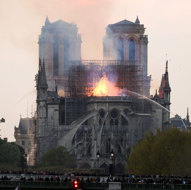 Fire Breaks Out At Iconic Notre-Dame Cathedral In Paris Fire Breaks Out At Iconic Notre-Dame Cathedral In Paris