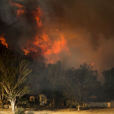 Fast-Spreading Hill Fire Forces Evacuations In California's Ventura County