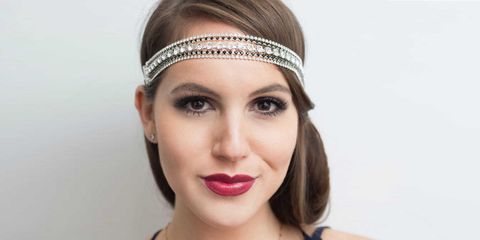 Flapper Girl Makeup How To For Halloween 2019 Flapper