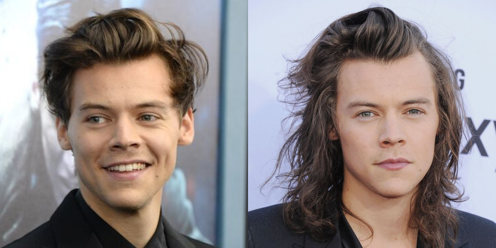 Featured image of post Harry Styles Short Hair Smiling - Say goodbye to one direction star harry styles&#039; luscious long locks!