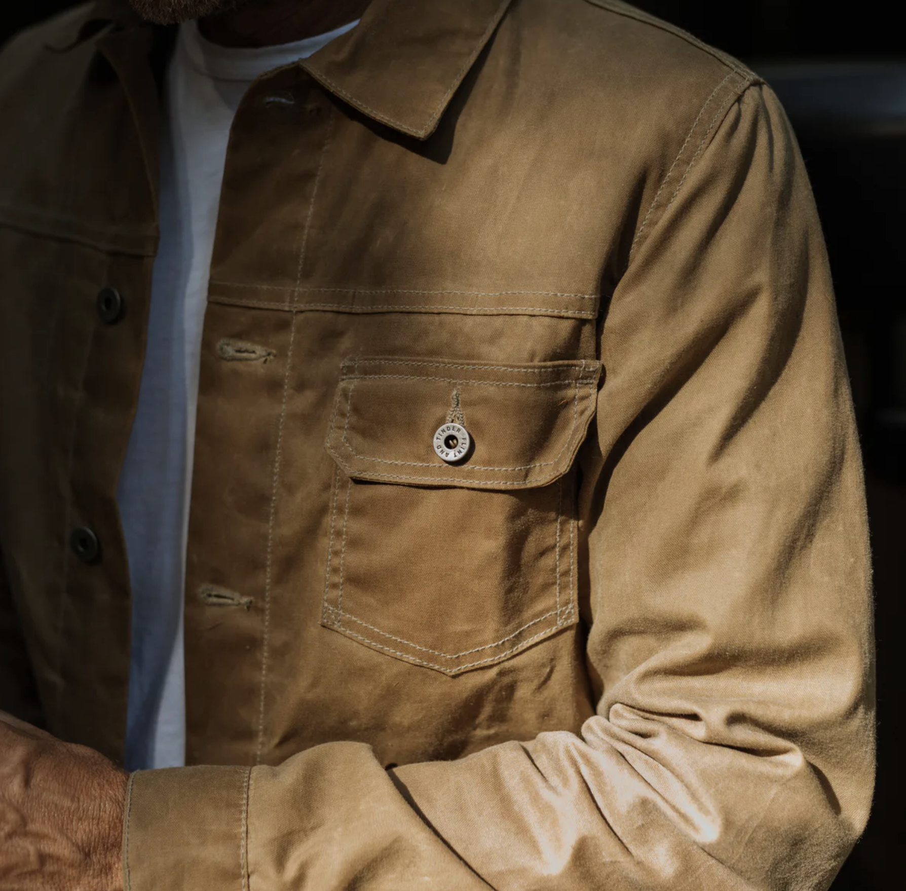 levi's waxed trucker jacket