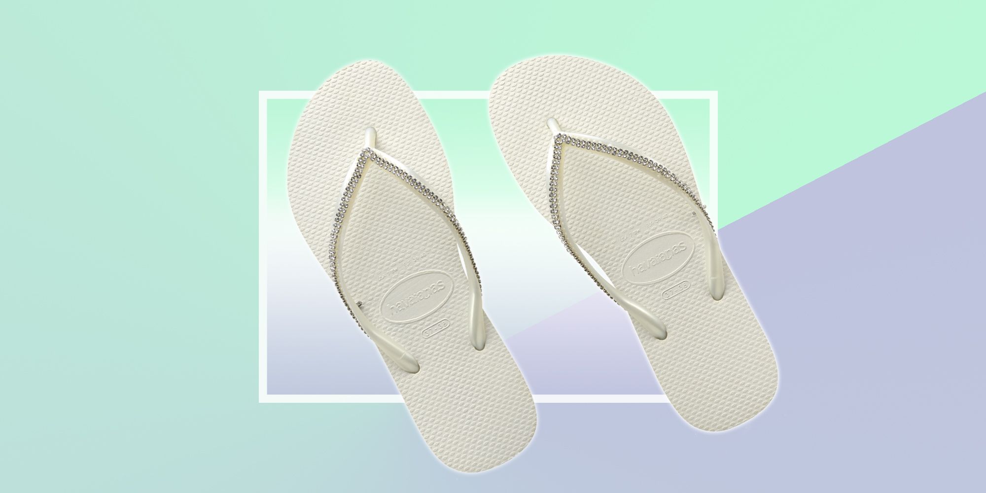 havaianas bridal flip flops