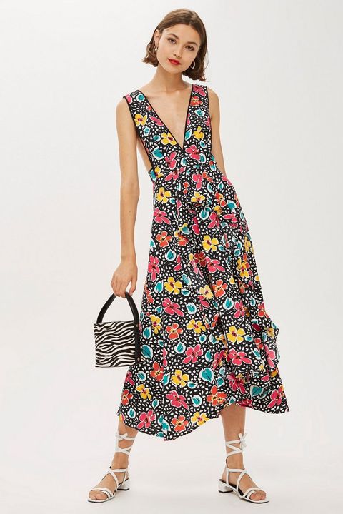 Topshop's cult polka-dot dress is now available in animal print ...