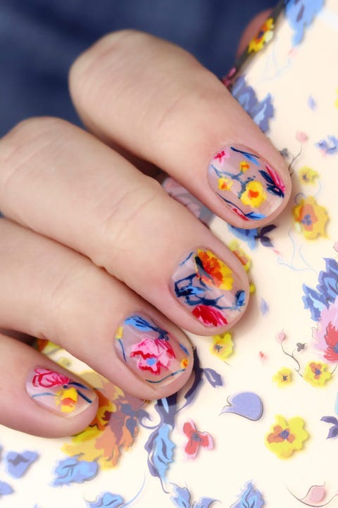 Easter nail designs - designs floral