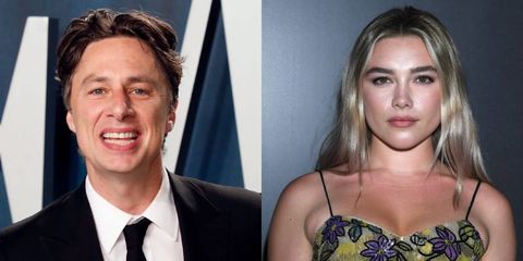 Florence Pugh hits back at criticism of her relationship with Zach Braff