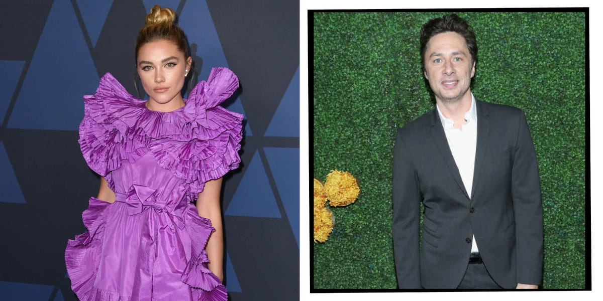 Florence Pugh Wishes Rumoured Boyfriend Zach Braff 'Happy